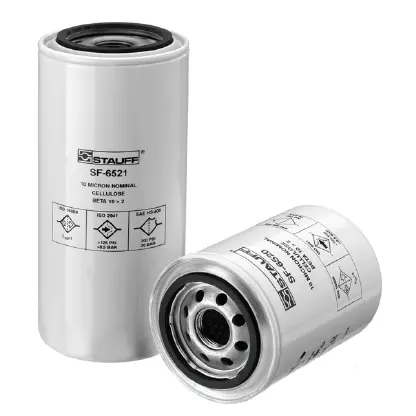 Sf-6510 : Stauff Spin-On Filter Element, 25 Micron, Filter Paper, Short Element, For Use With Saf Filter Heads 1