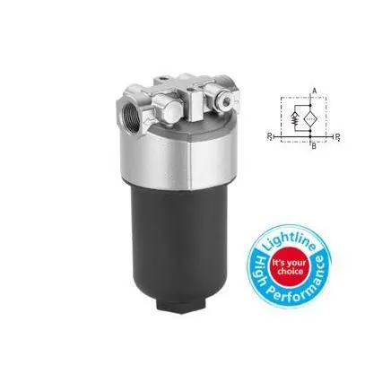 Sfl-035-Uc-P3-Dm-100 : Argo In-Line Suction Strainer, 100Psi, 8.7Gpm Nominal Flow, 50 Micron Paper Element, #12 Sae (3/4) 1