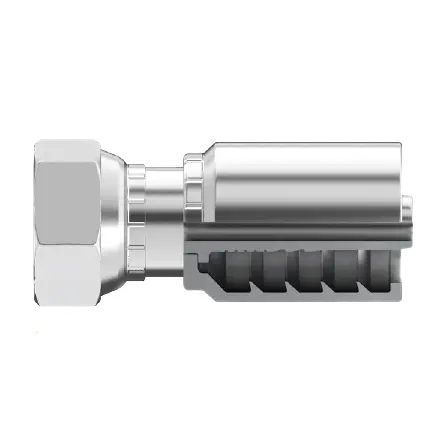 Sg-Bpfx-0808 : Continental Hose Fitting, 0.5 (1/2") Hose Id, 1/2-14 Female Bspp, Straight, Swivel Connection 1