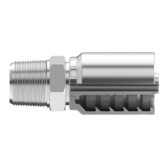 Sg-Npm-1616 : Continental Hose Fitting, 1 Hose Id, 1-11-1/2 Male Npt, Straight, Rigid Connection 1