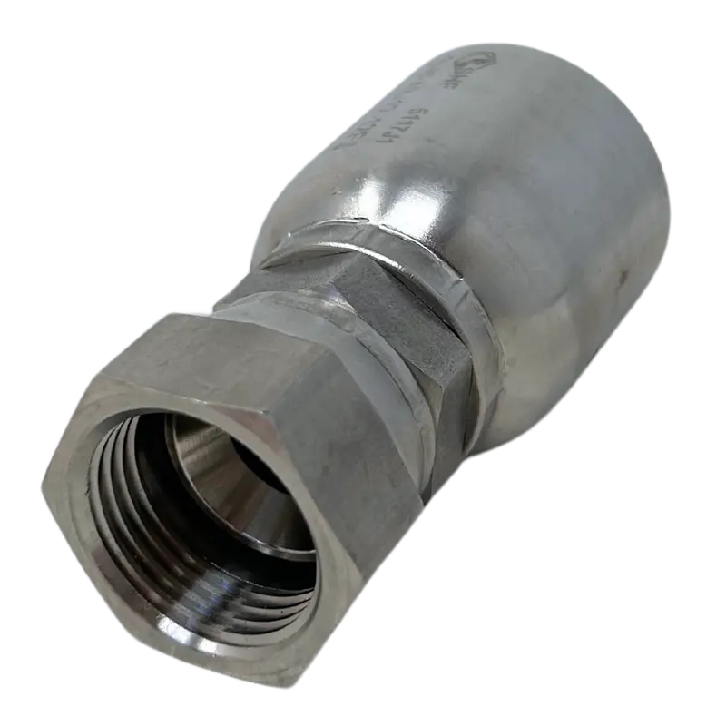 Shf43-12-12Fj-Fire : Fire Sale Shf Crimp Coupling, 316Ss, 43 Series, 3/4" Hose X #12Fjic Swivel - All Sales Final 1