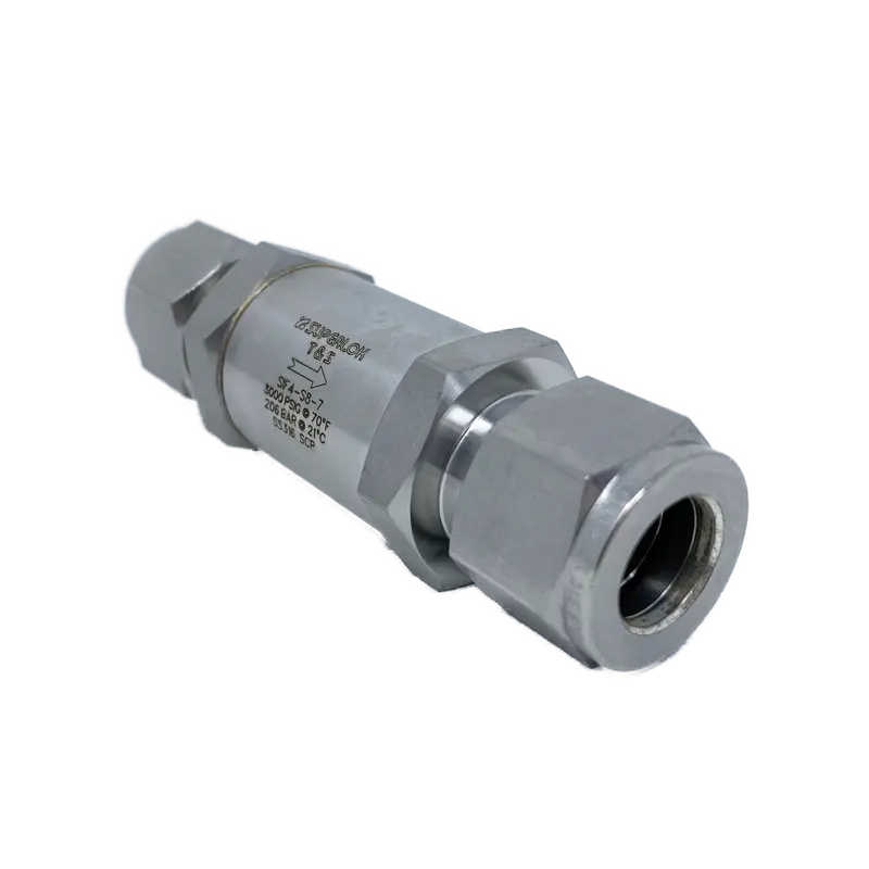 Sif4s8-2-S316 : Sif4s8-2-S316 : Superlok Inline Filter, 0.5 (1/2") Tube Connection, 2-Micron, 2500Psi, 316Ss 2