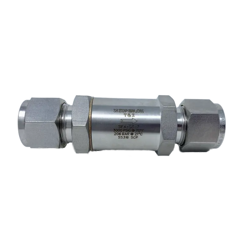 Sif4s8-7-S316 : Sif4s8-7-S316 : Superlok Inline Filter, 0.5 (1/2") Tube Connection, 7-Micron, 2500Psi, 316Ss 1