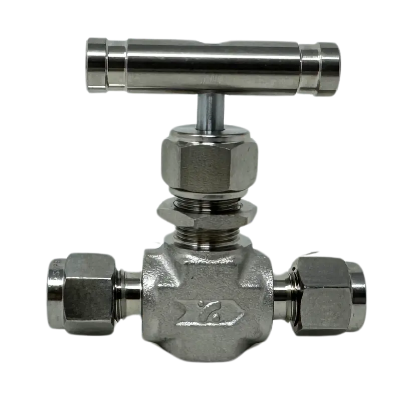 Sinv1-S-2-Rs : Superlok Integral Bonnet Needle Valve, 1/8" O.D. Tube, Bar Handle, 5000Psi 1