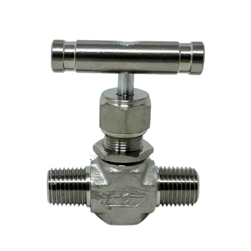Sinv2-M-4N-Rs : Superlok Integral Bonnet Needle Valve, 1/4" Mnpt, Bar Handle, Regulating Stem, 5000Psi 1