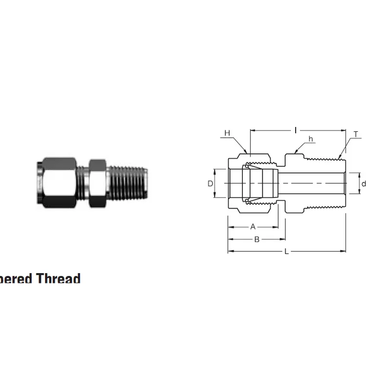 Smc 18M-12R : Superlok 18Mm O.D. Tube X 3/4" Male Bspt Connector 2