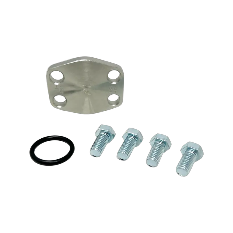 Sp-12U : Afp Zero Psi Shipping Plate, Steel, Straight, 0.75 (3/4") C61 Flange, Kit With Flange, Bolts, O-Rings 2
