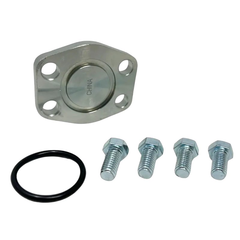 Sp-64U : Afp Zero Psi Shipping Plate, Steel, Straight, 4" C61 Flange, Kit With Flange, Bolts, O-Rings 1