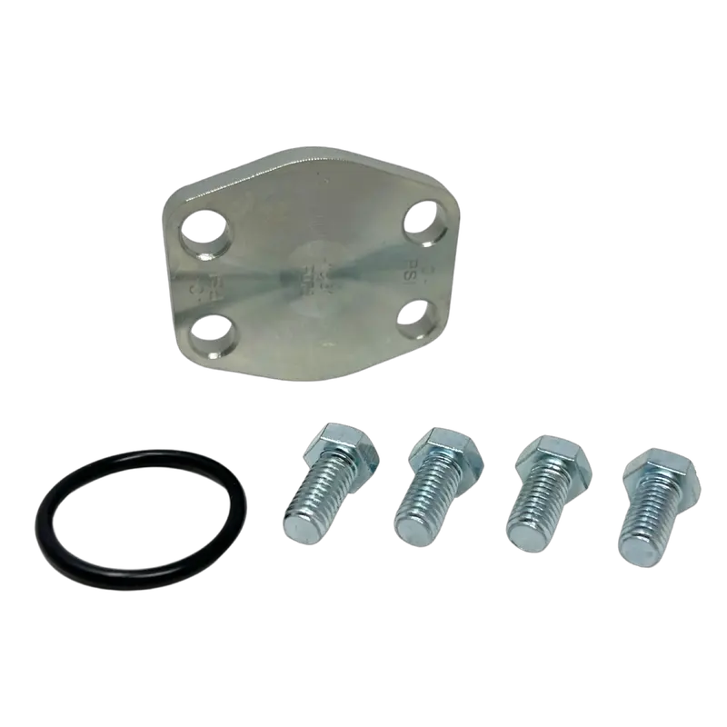 Spx-12U : Afp Zero Psi Shipping Plate, Steel, Straight, 0.75 (3/4") C62 Flange, Kit With Flange, Bolts, O-Rings 2