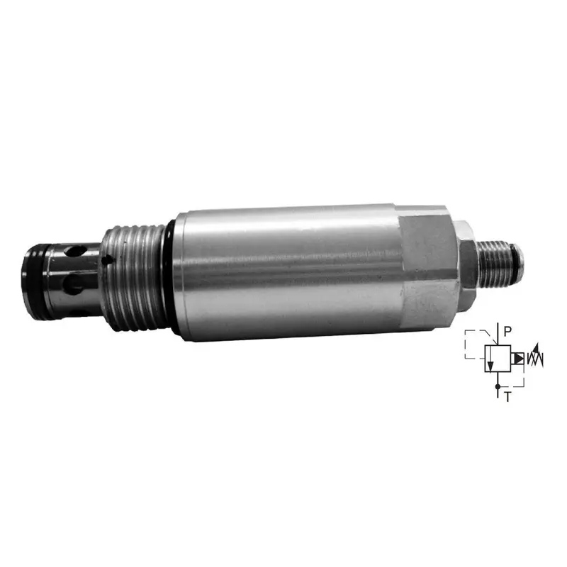 Sr4a-B2/H25s-A : Argo Pressure Relief Valve, Spool Type, Pilot-Operated, 26 Gpm, 5100Psi, Allen Key Screw, Adjustable Up To 3630Psi, C-10-2 Cavity 1