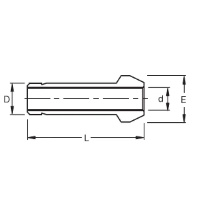 Srpc 4-1 : Superlok Straight Stainless Port Connector, 1/4" (-4) Tube Od X 1/16" (-1) Tube Od 2