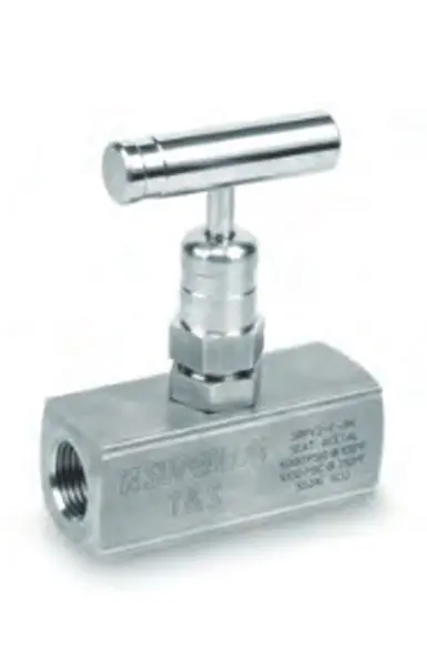 Srpv2-Mf-8N : Superlok Rising Plug Valve, 1/2" Mnpt X  1/2" Fnpt, Acetal Seat, 6000Psi 1