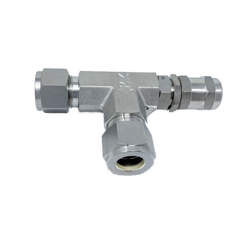 Srvh-S-4-Ns-N : Superlok Inline Relief Valve, 1/4" O.D. Tube, Buna N O-Ring, 6000Psi, 316Ss, No Spring 1