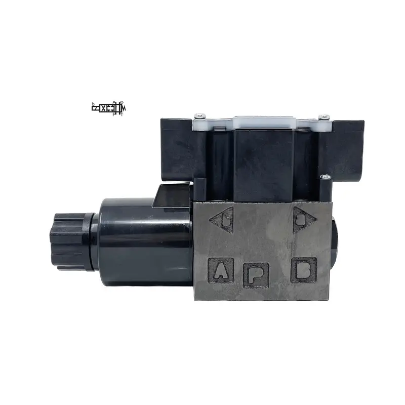 Ss-G01-A3x-Gr-D2-31 : Nachi Solenoid Valve, 3P4w, D03 (Ng6), 21Gpm, 5075Psi, P To A, B To T In Neutral, 24 Vdc, Wiring Box With Lights 1