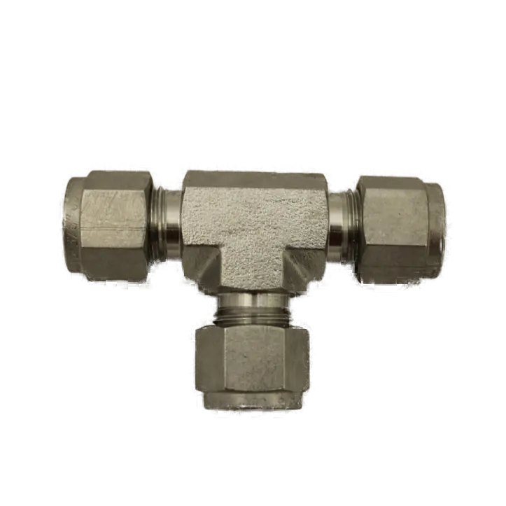Ss-In2603-02-02-02-Ohi : Ohi Adapter, 0.125 (1/8") Tube X 0.125 (1/8") Tube X 0.125 (1/8") Tube Un 1