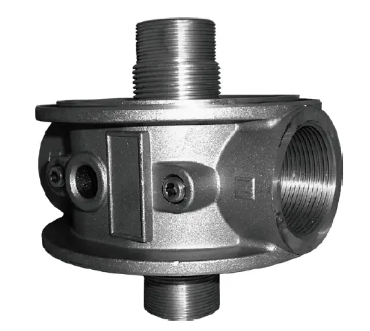Ssf-24-N-B1.7-1 : Stauff Ssf Spin-On Filter Head, 120 Gpm, 174Psi, 1.5" Npt, With Bypass 1