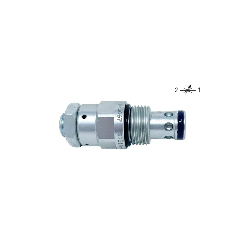 St21a-B2/H140s-A : Argo-Hytos Needle Valve, 37 Gpm, 5076Psi, Allen Key Screw, Fits C-10-2 Cavity 1