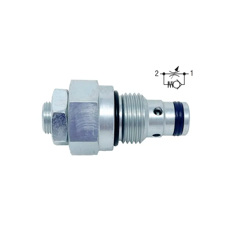 St2c1a-A2/L20s-A : Argo-Hytos Flow Control Valve, 5 Gpm, 4600Psi, Allen Key Screw, Fits C-8-2 Cavity 1