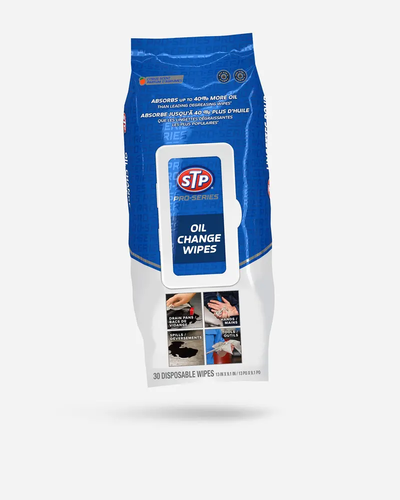 Stp Pro Series Oil Cleaning Wipes (30 Wipes) 1
