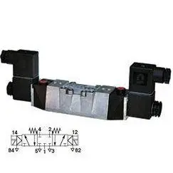 Sxe9674-A60-00-18Jb : Norgren Iso #2, 5/3 (Apb) Valve, Sol/Sol (115Vac) With Integral Flow Control 1