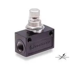 T1100c2800 : Norgren T1100 Series, Block Form Flow Control, Bi-Directional, 1/4 Iso G Ports 1