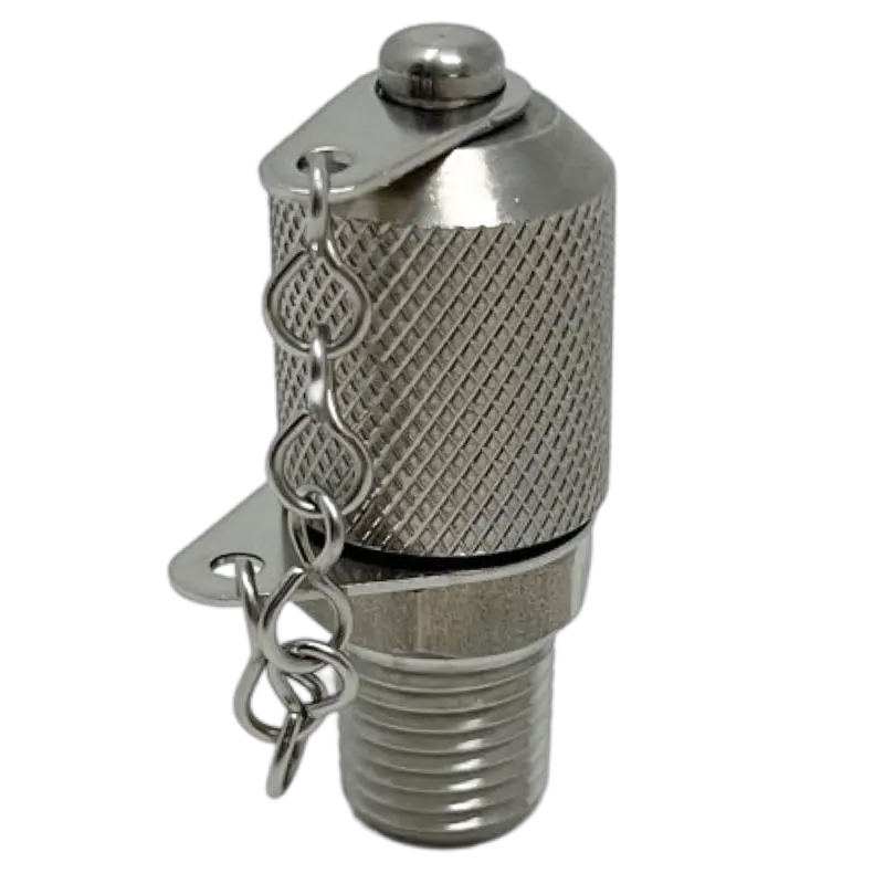 Tppm1620cbn1/4 : Anchor Test Point, 9000Psi Rated, 1/4-18 (-04) Npt, Buna Seals, Zinc/Nickel Plated Carbon Steel 1