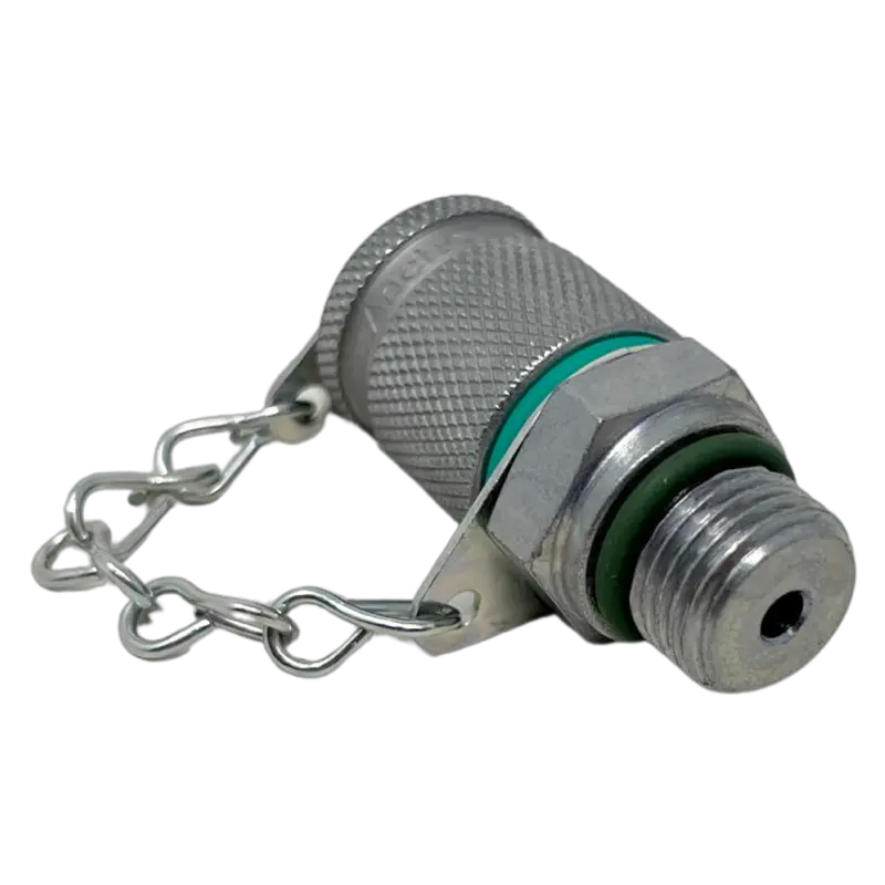 Tppm1620cvs#6 : Anchor Test Point, 9000Psi Rated, 9/16-18 (-06) Orb, Viton Seals, Zinc/Nickel Plated Carbon Steel 2