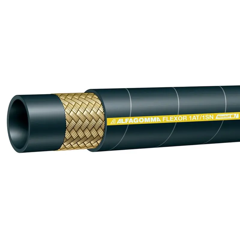 Tr2mt-24 By The Inch : Alfagomma Double Wire R2at/2Sn Minetuff Hydraulic Hose, 1-1/2 (-24) Id, 1310Psi 1
