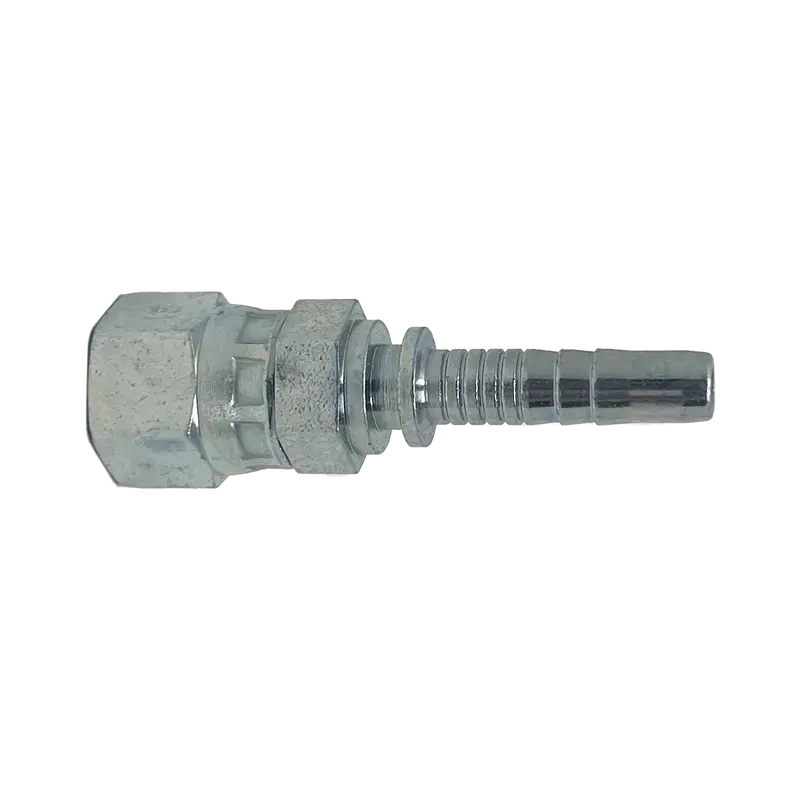 Uc-Jcfx-1612 : Continental Hose Fitting, 1 Hose Id, 1-1/16-12 Female Jic, Straight, Swivel Connection 1