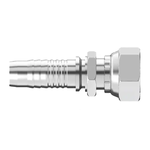 Uc-Offx-0708 : Continental Hose Fitting, 0.40625 (13/32) Hose Id, 13/16-16 Female Orfs, Straight, Swivel Connection 1