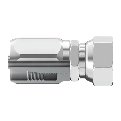 Ut-Jcfx-1212 : Continental Hose Fitting, 0.625 (5/8") Hose Id, 1-1/16-12 Female Jic, Straight, Swivel Connection 1