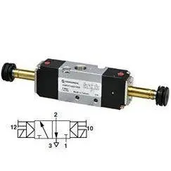 V50p411a-A2000 : Norgren V50 Series, Two-Position, Three-Way Normally Closed Valve Body, Solenoid Actuated, Solenoid Return, 1/8 1