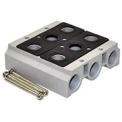 V52s502 : Norgren V5x Series 2 Station Manifold For 3/8 Npt Ports 1