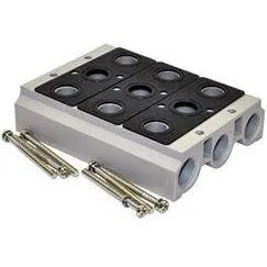 V52s503 : Norgren V5x Series 3 Station Manifold For 3/8 Npt Ports 1