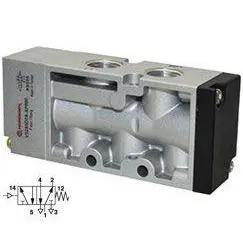 V52s5d7a-Xp0900 : Norgren V52 Series, Two-Position, Five-Way Valve, Air Actuated, Spring Return, 3/8 Inch Npt Ports 1
