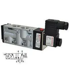 V53t517a-A218jb : Norgren V53 Series, Two-Position, Five-Way Valve, Solenoid Actuated, Spring Return, 110/120Vac, 1/2 Inch Npt P 1