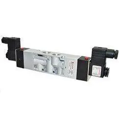 V53t611a-A213jb : Norgren V53 Series, 3-Position, 5-Way Apb Valve, Solenoid Actuated, Solenoid Return, 24Vdc, 1/2 Inch Npt Ports 1
