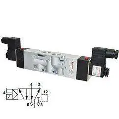 V53t611a-A218jb : Norgren V53 Series, 3-Position, 5-Way Apb Valve, Solenoid Actuated, Solenoid Return, 110/120Vac, 1/2 Inch Npt 1