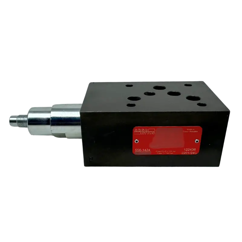 Vpn2-10/Ma10-32-S-B : Argo Pilot-Op Relief Valve, D05, 40 Gpm, 5100Psi Rated, Allen Adjust, Relief A To T, Up To 4600Psi 2