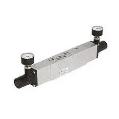 Vs2672900-Kg40 : Norgren Double Pressure Regulator Plate For Ports 2 & 4 1