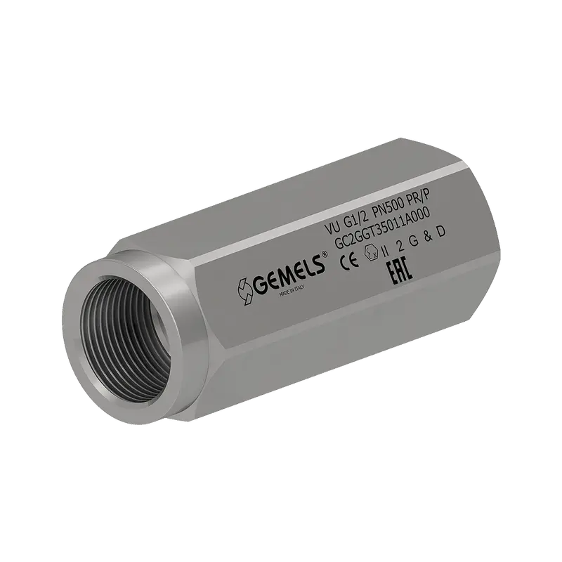 Vu Sae32 Dn50 1111 : Gemels Check Valve, -32 Sae (2), 5075Psi Rated, Carbon Steel 2