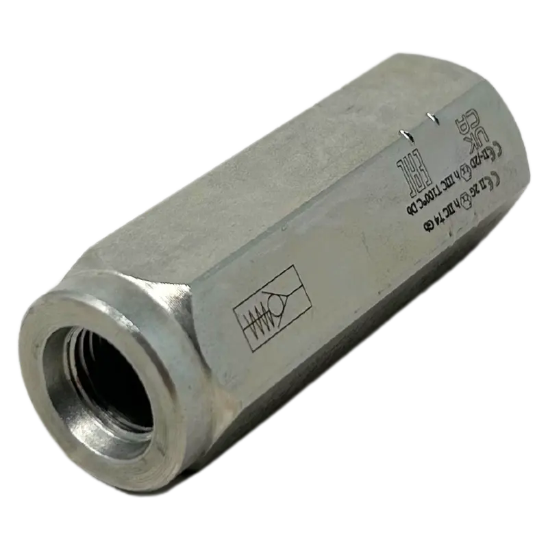 Vu Sae6 Dn10 1111 7250Psi : Gemels Check Valve, -6 Sae (3/8), 7250Psi Rated, Carbon Steel 1