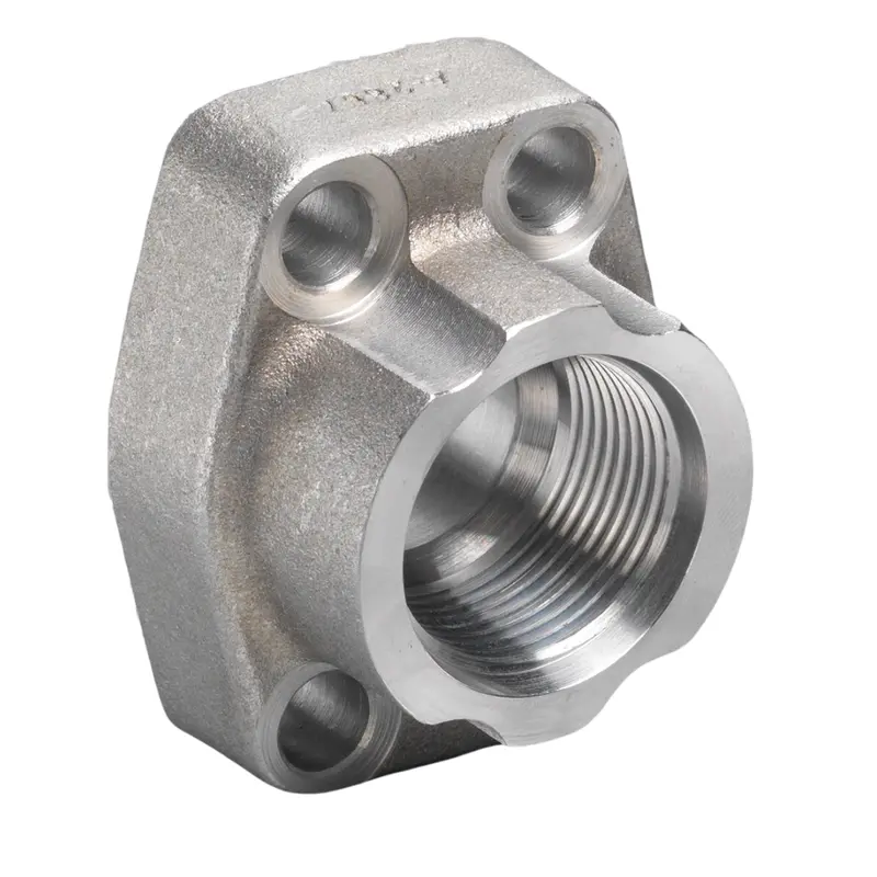 W46-8-8U : Afp Sae Orb Threaded Flange With O-Ring Groove, Steel, 0.5 (1/2") Sae X 0.5 (1/2") Code 61, Includes Flange, Bolts, O-Rings 1