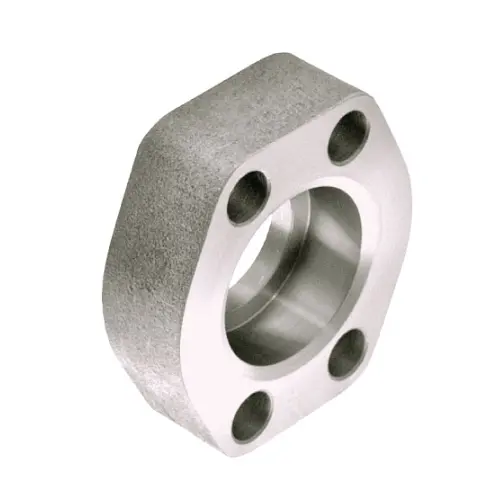 W91-64-64 : Afp Flat Socket Weld Pipe Flange, Steel, Straight, 4" Pipe Side 1, 4" C61 Socket Weld Flange Side 2 1