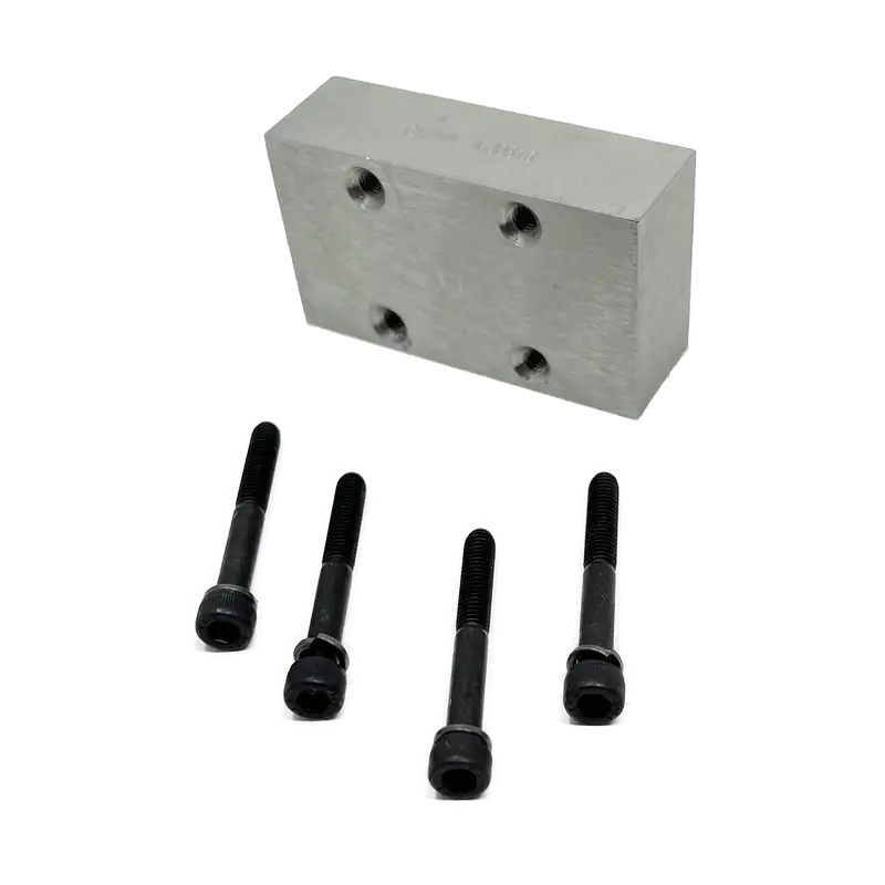 Wp-Av#8U : Afp Weld Plate For 1/2" Av3 Excavator Ball Valves 1