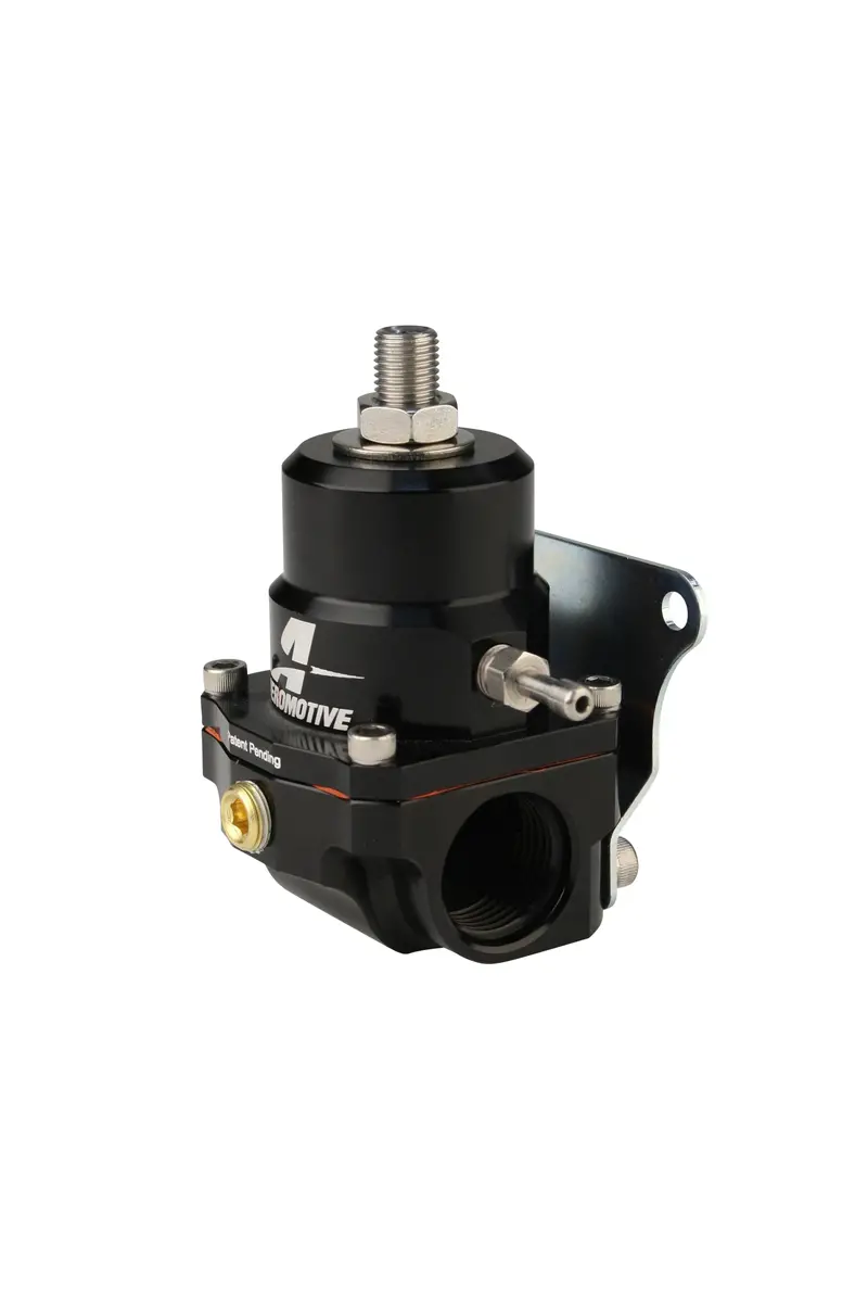 Aeromotive 13140 Adjustable A1000 Efi Fuel Pressure Regulator With Dual 10-Angle Inlets 1