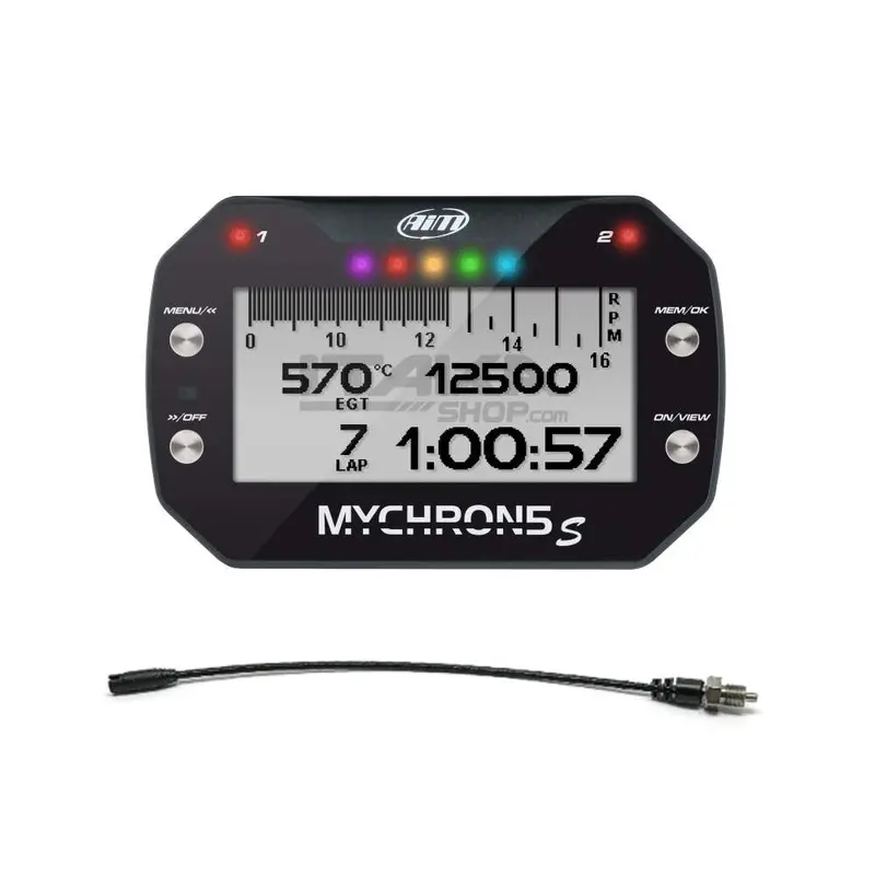 Aim Sports Xd1M5Strm10U Mychron 5S Data Logger With M10 Water Temperature Sensor 1