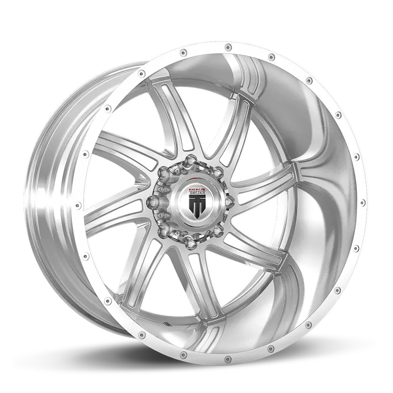 American Truxx At161-2273Bm-44 20X12 Black/Machined Alloy Wheel – 5X127, -44Mm Offset, 78.1Mm Bore 1