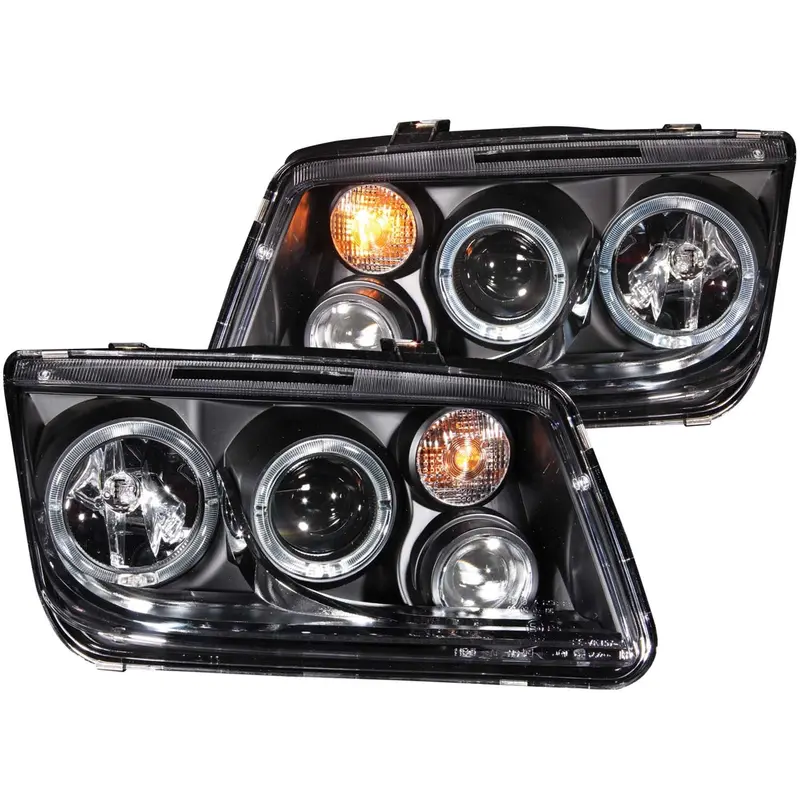 Anzo Usa Projector Headlight Set With Halo Rings – Led-Ready Design 1