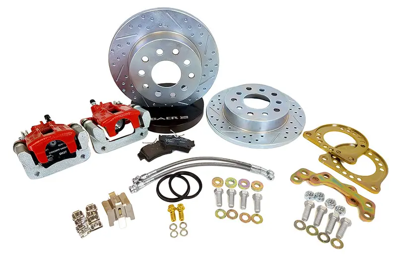 Baer Brakes 4262723R Brake Conversion Kit – Rear-To-Front Disc Upgrade System 1